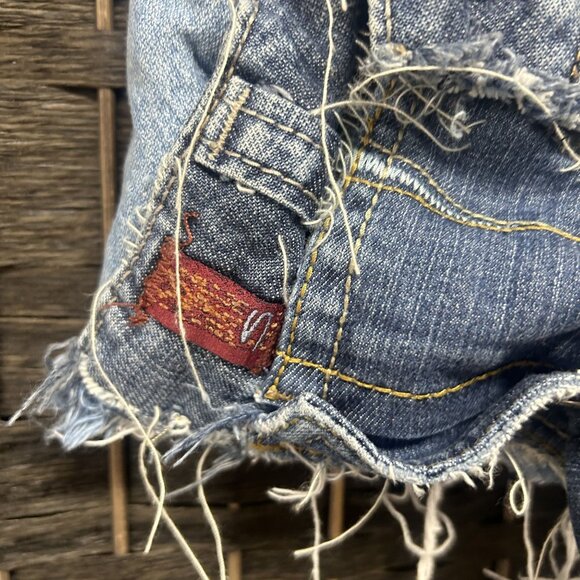 Universal Threads Upcylced Denim Boyfriend Shorts Size 2R - Picture 5 of 8